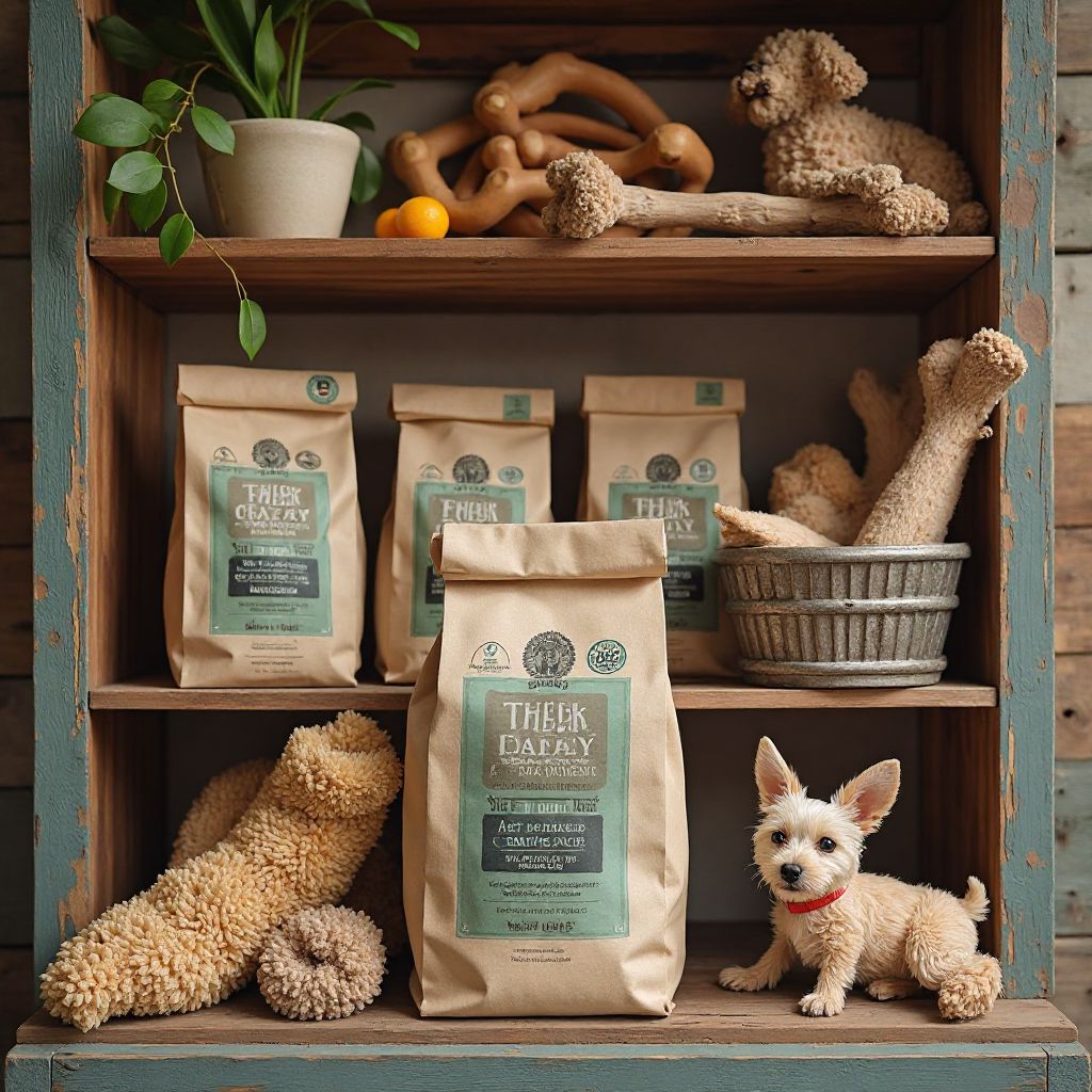 Premium dog food and accessories